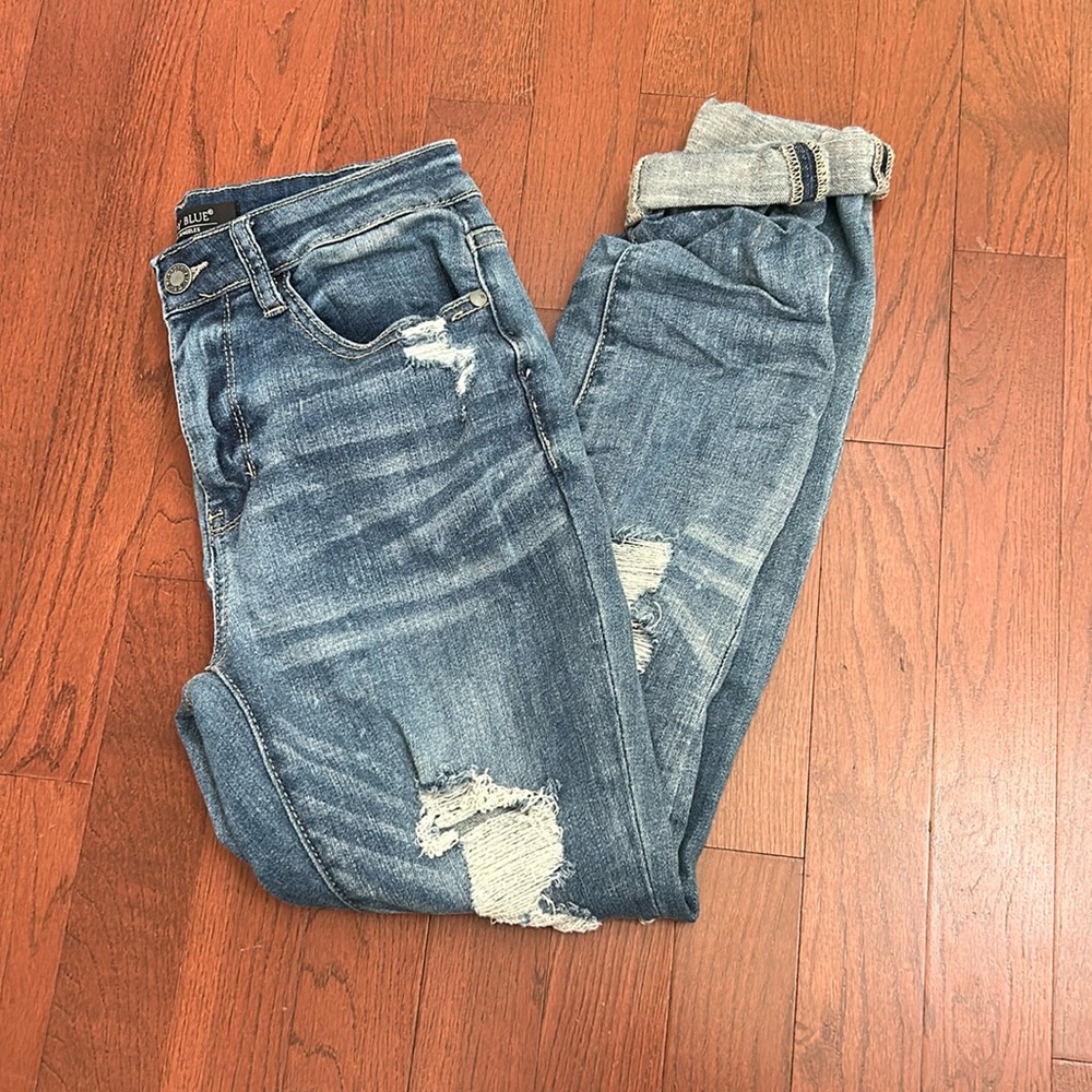 Women’s Judy Blue Ripped Skinny Fit Jeans